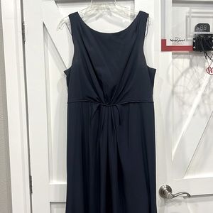 Adrianna Papell Navy Sleeveless Dress